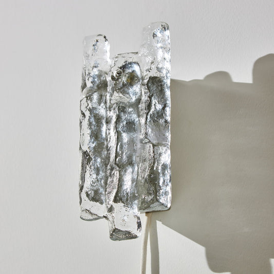 CRYSTAL WALL LAMP BY J. T. KALMAR