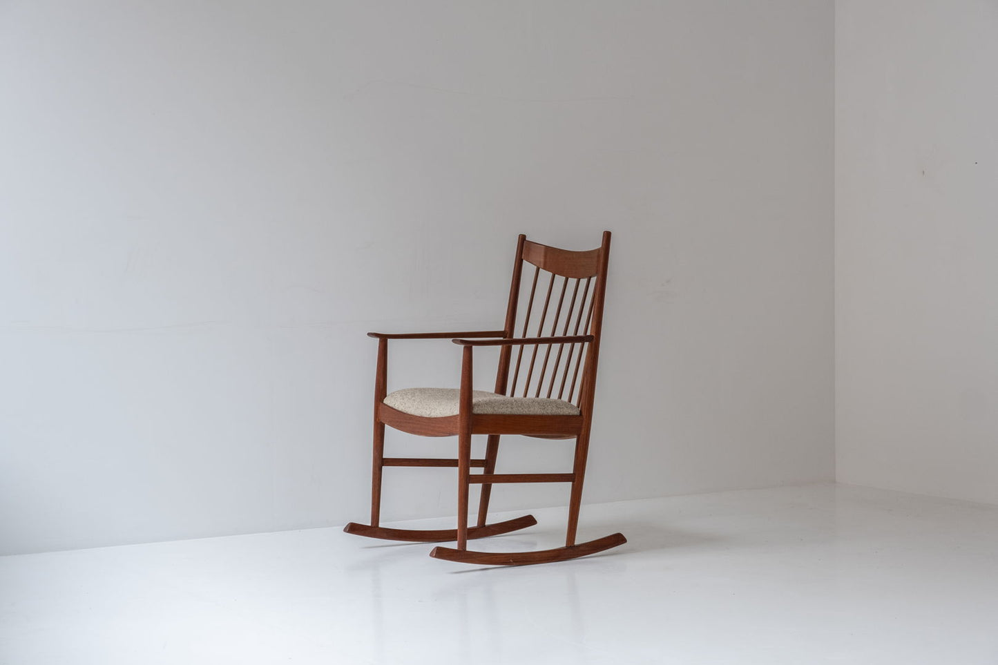 Rocking chair designed by Helge Sibast for Sibast, Denmark 1960s. .