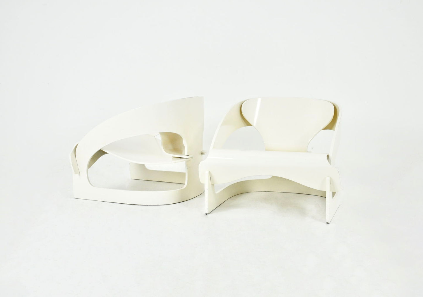 Model 4801 Armchairs by Joe Colombo for Kartell, 1960s, set of 2