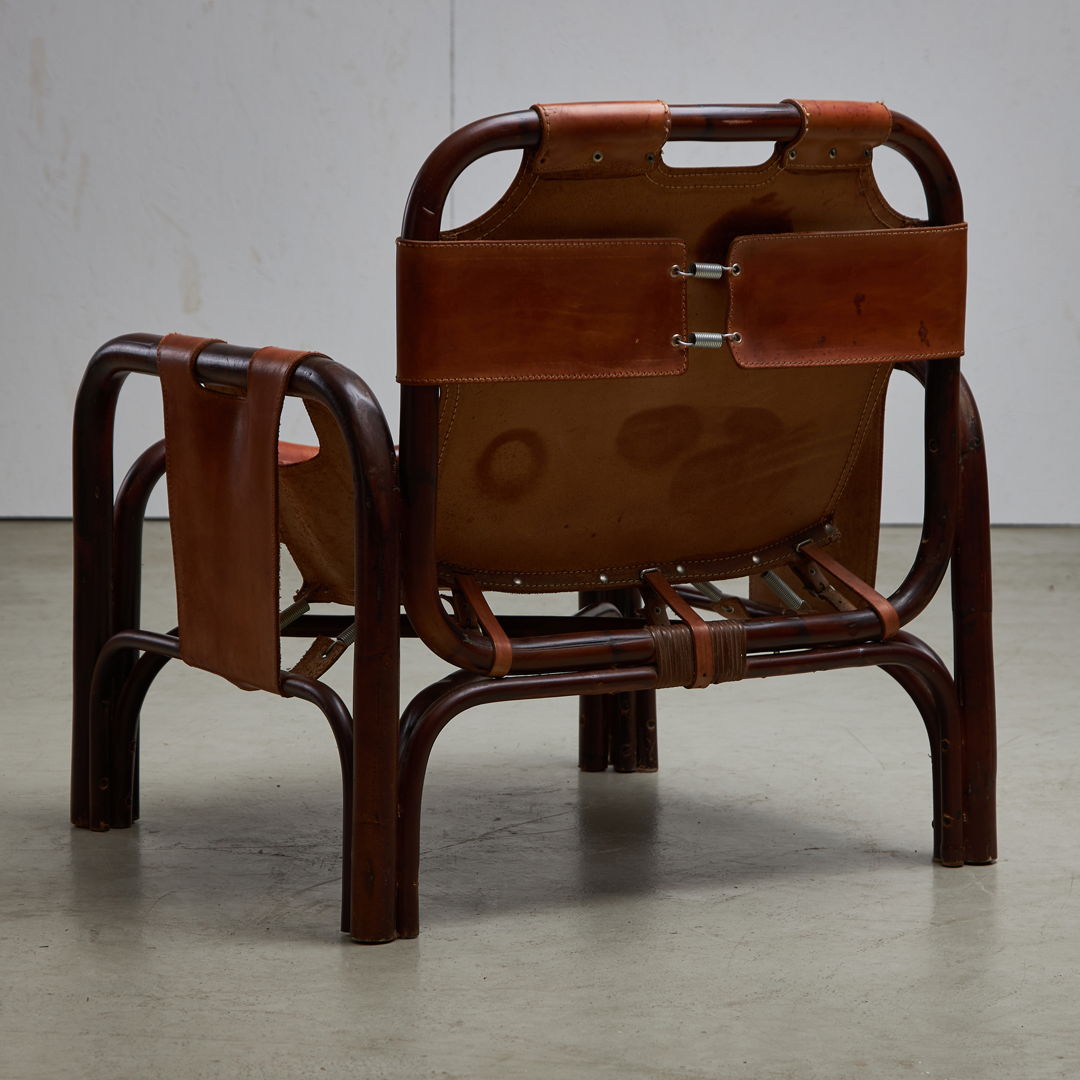 Safari Armchair by Tito Agnoli for Bonacina