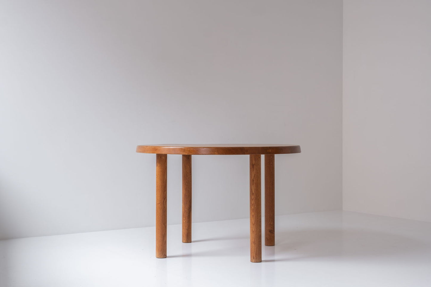 Early edition ‘T02’ dining table by Pierre Chapo, designed and manufactured in his own workshop in France around 1962