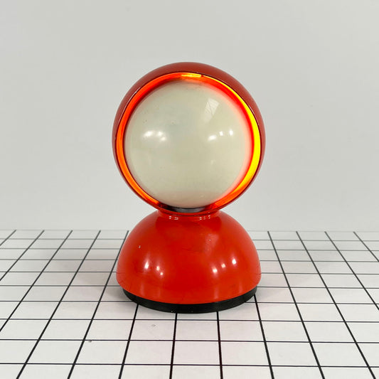 Red Eclisse Table Lamp by Vico Magistretti for Artemide, 1960s