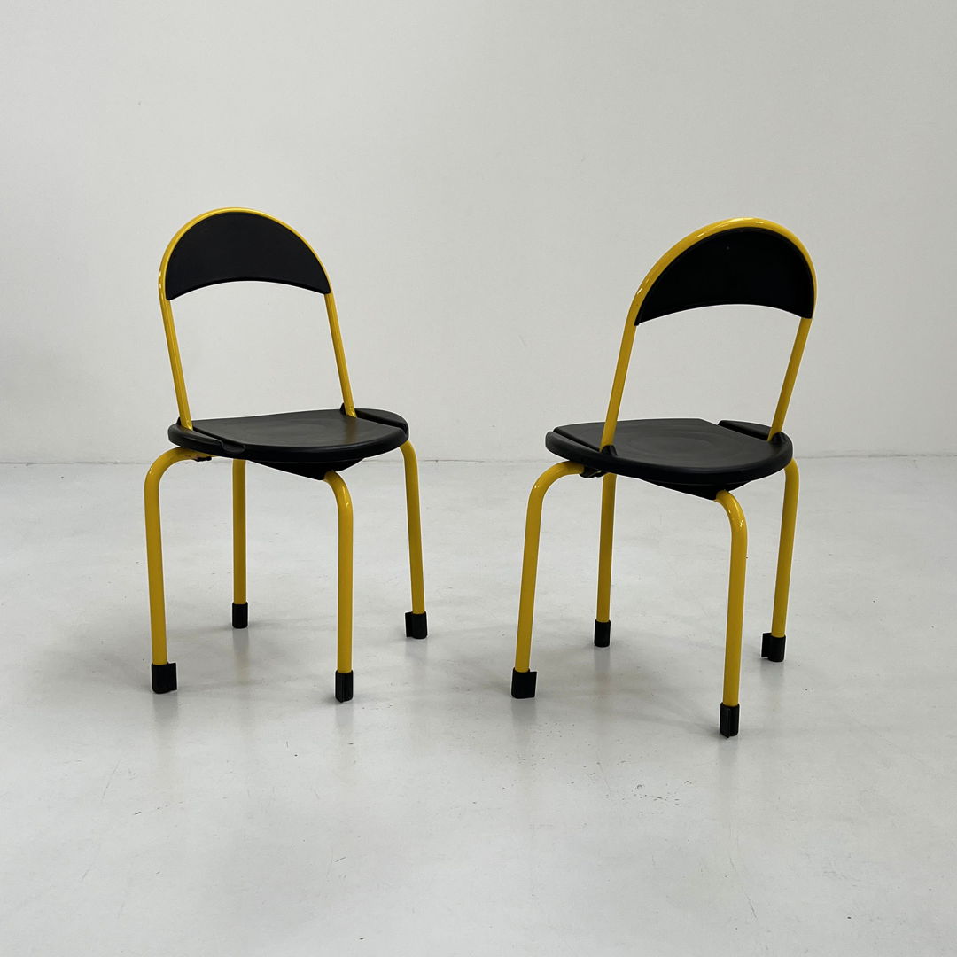 Clark Folding Chair by Lucci & Orlandini for Lamm, 1980s