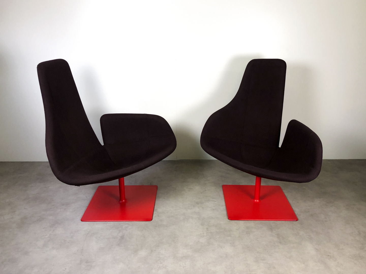 Fjord Swivel Armchairs for Moroso by Patricia Urquiola, 2002