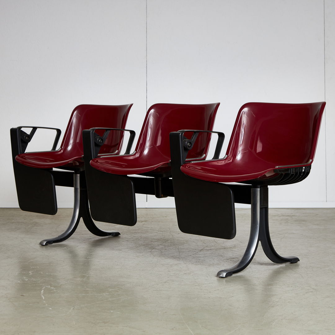 Tecno Chair and Desk Unit by Osvaldo Borsani