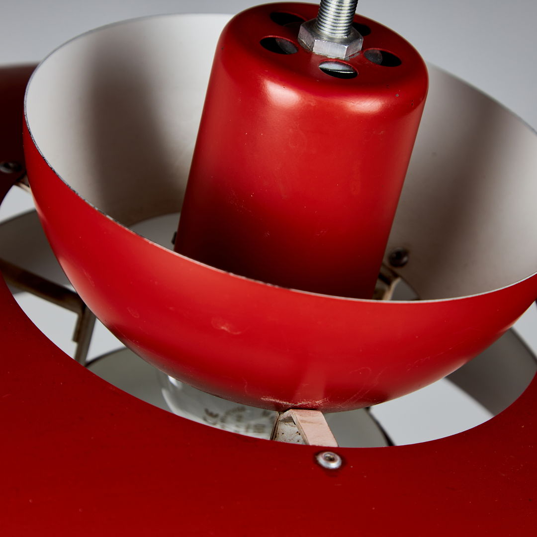 PENTA ALUMINUM PENDANT BY JO HAMMERBORG FOR FOG & MØRUP