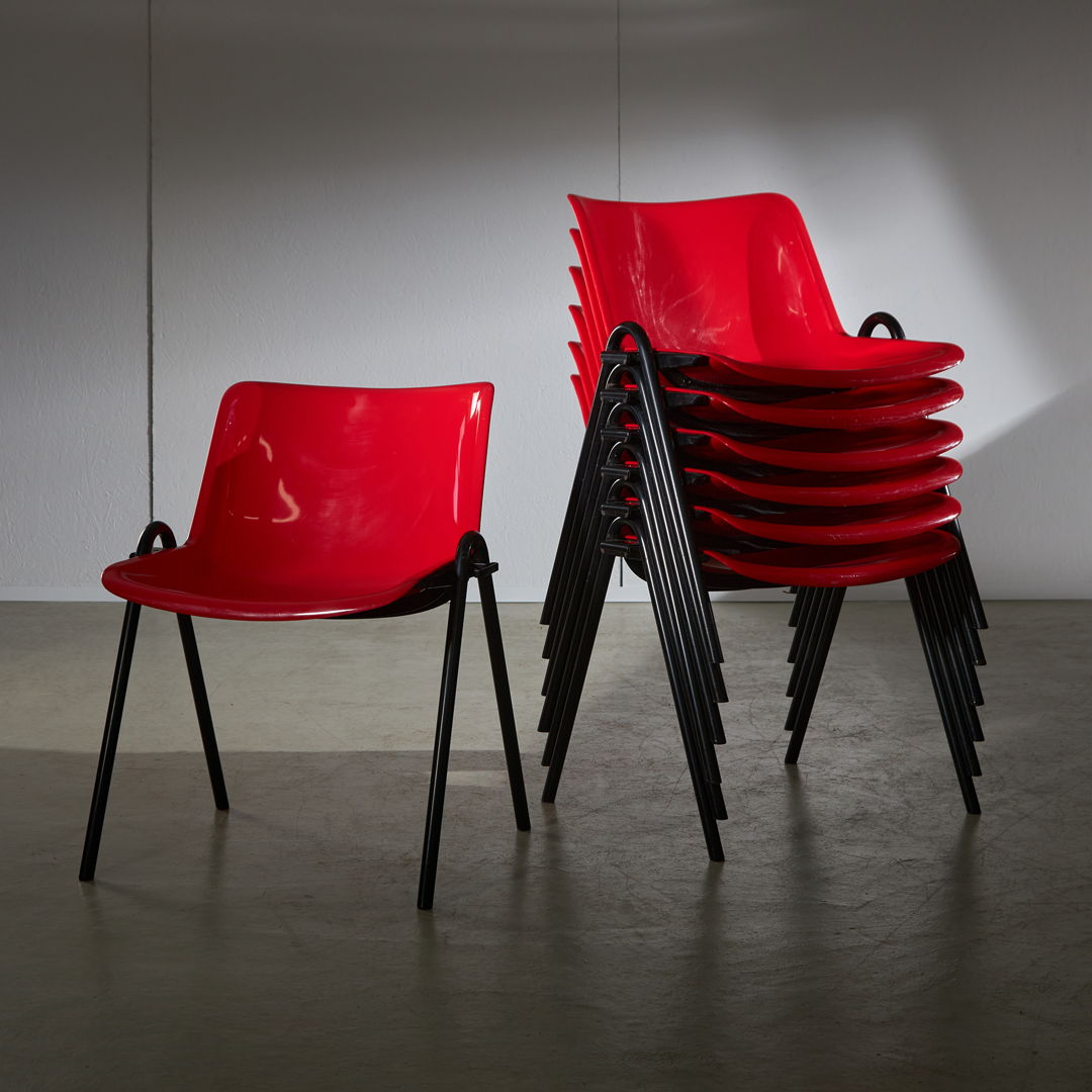 Modus Chairs by Osvaldo Borsani for Tecno, 1982