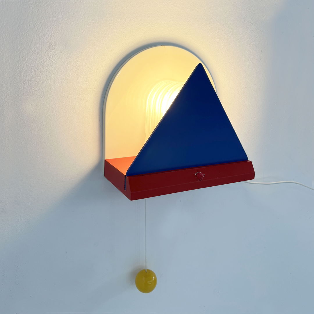 Memphis Style B719 Wall Lamp from Ikea, 1980s