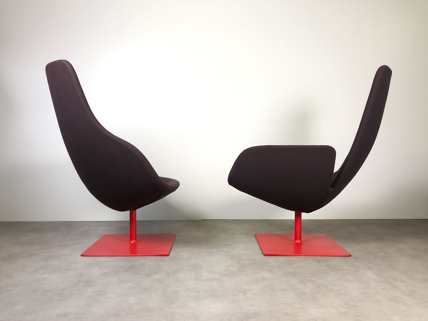 Fjord Swivel Armchairs for Moroso by Patricia Urquiola, 2002