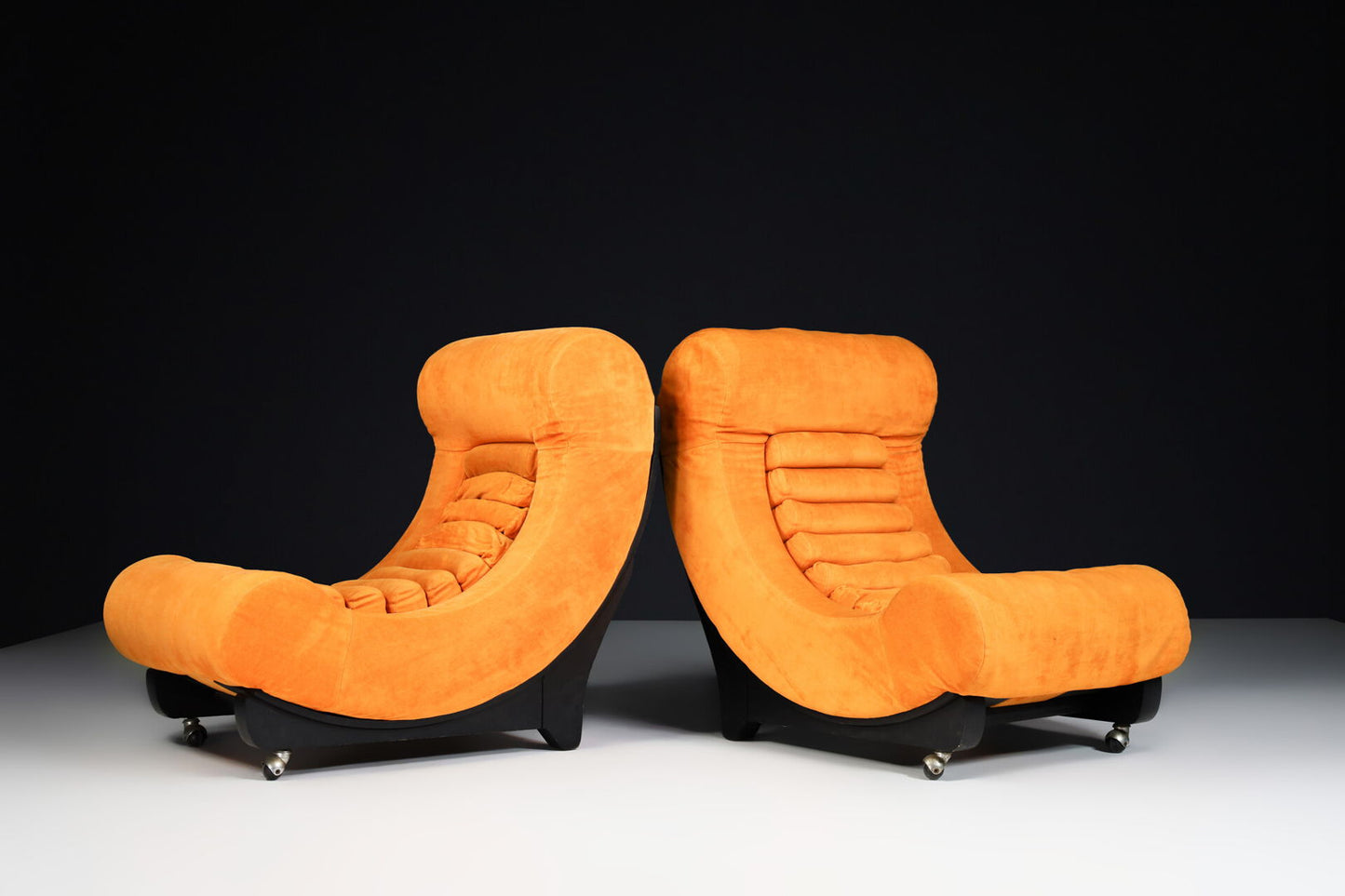 Modern Spage Age Lounge Chairs by Salotti Martini, 1960