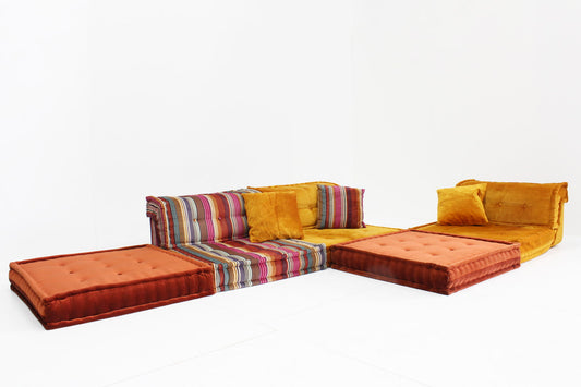 Roche Bobois Mah Jong sofa Missoni design by Hans Hopfer