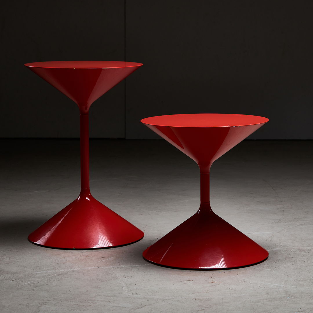 Tempo Side Tables by Prospero Rasulo for Zanotta, 2001