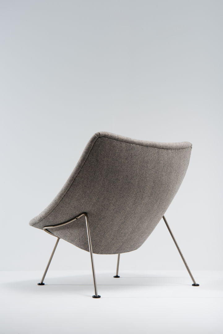 Oyster chair with Ottoman - Pierre Paulin