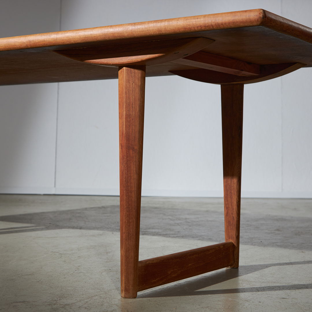 Long Wooden Coffee Table