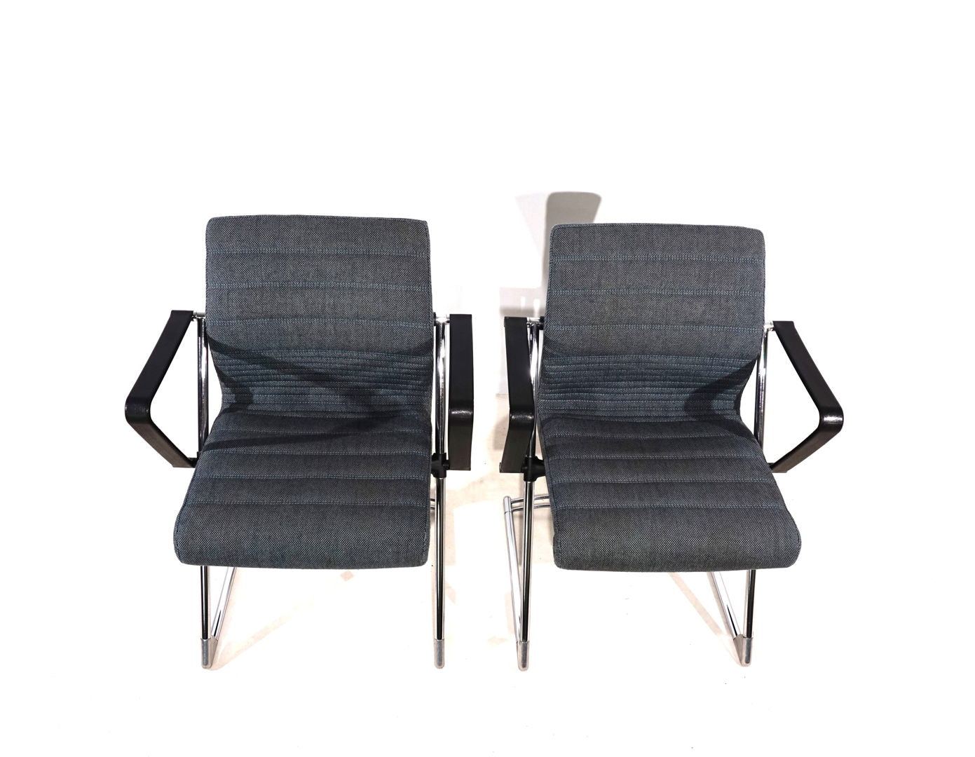 Set of 2 Drabert Z conference/dining room chairs by Prof. Hans Ullrich Bitsch