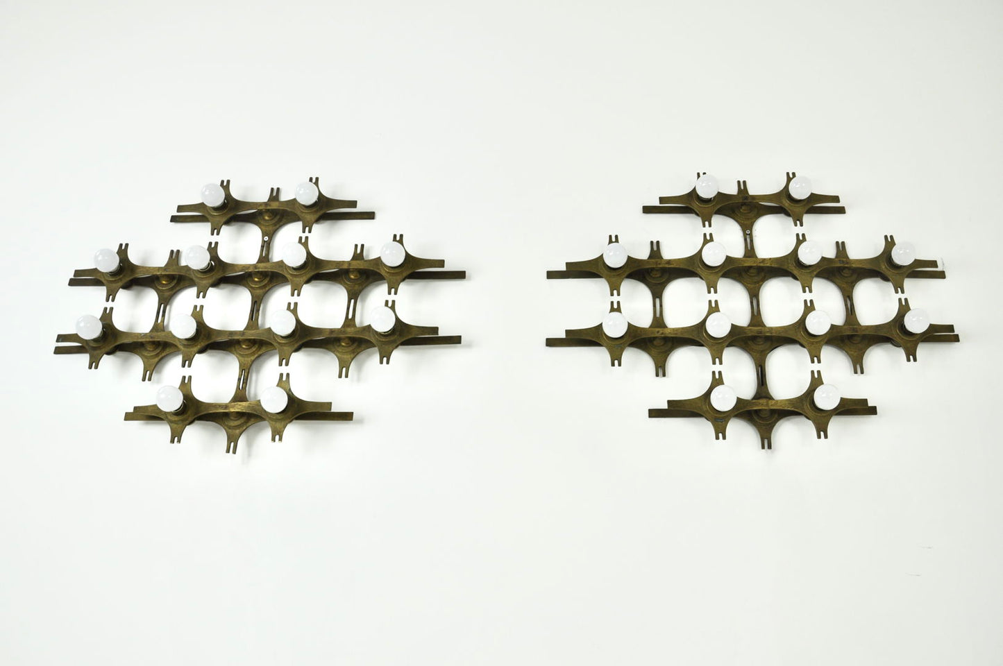 Wall lamp by Fantoni, 1960s, set of 2