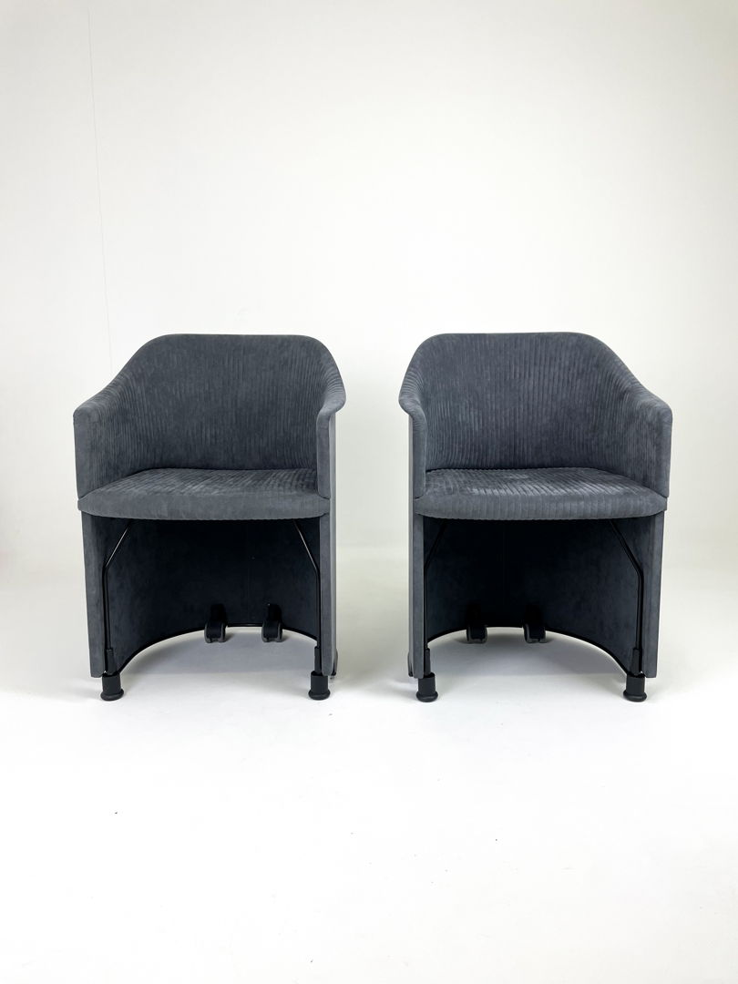 Artona Armchair by Afra and Tobia Scarpa for Maxalto, 1980s, 2 pieces