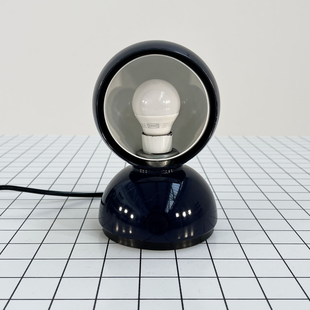 Blue Eclisse Table Lamp by Vico Magistretti for Artemide, 1960s