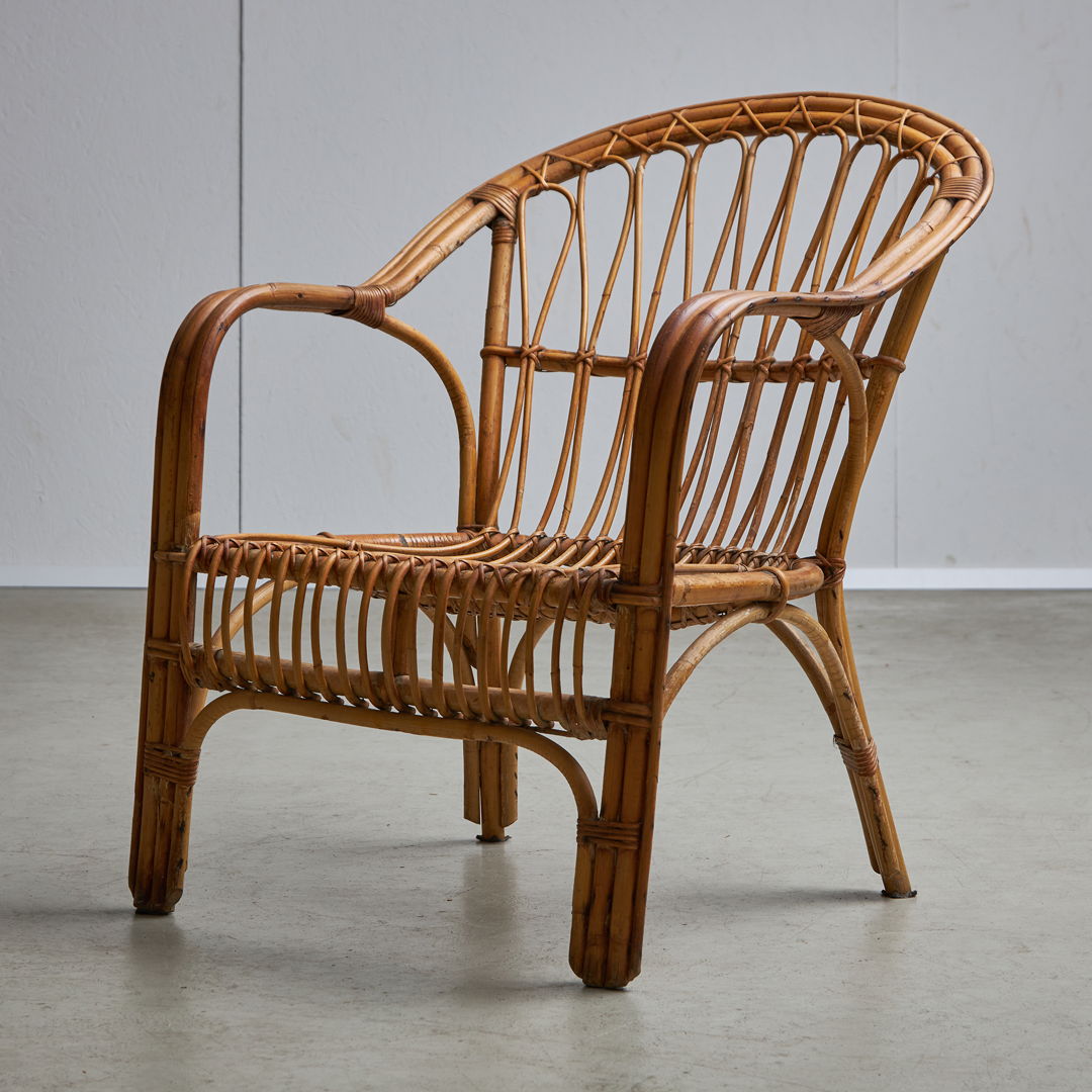 Wicker Rattan Armchair