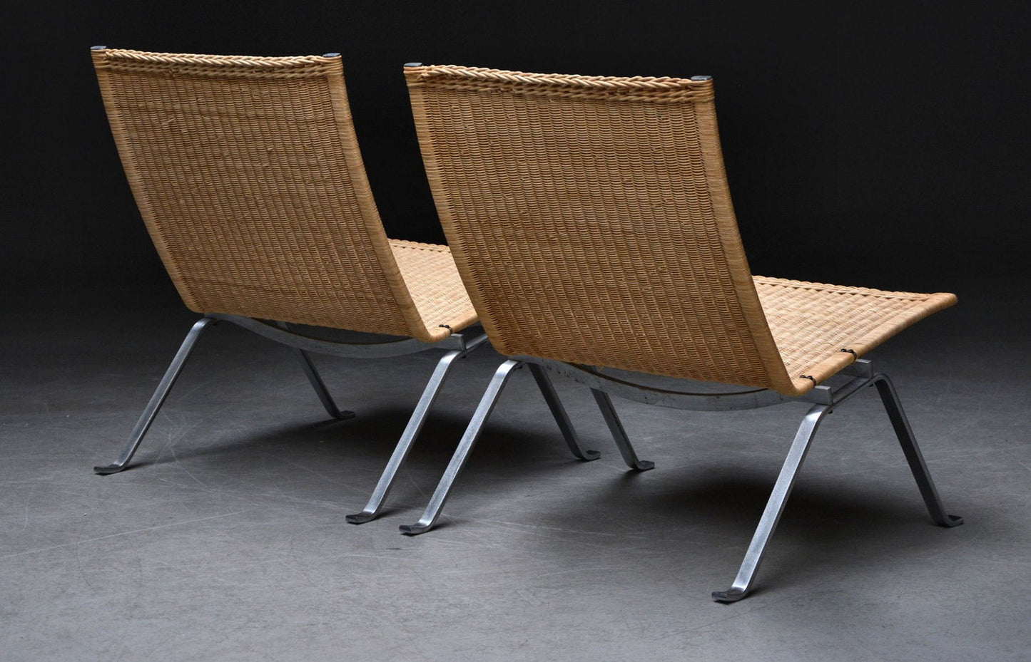 Set PK22 Easy Chairs by Poul Kjaerholm