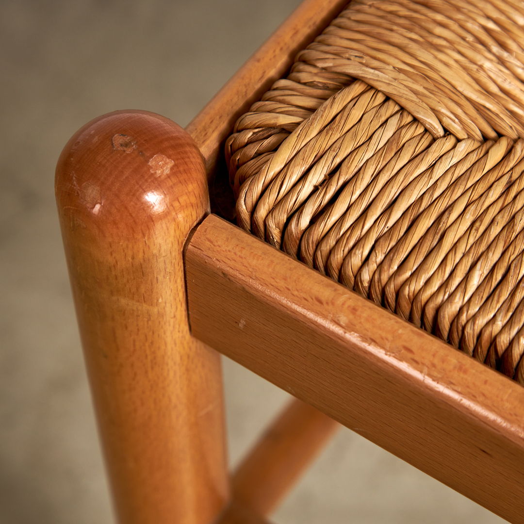 Italian Brutalist Dining Chairs