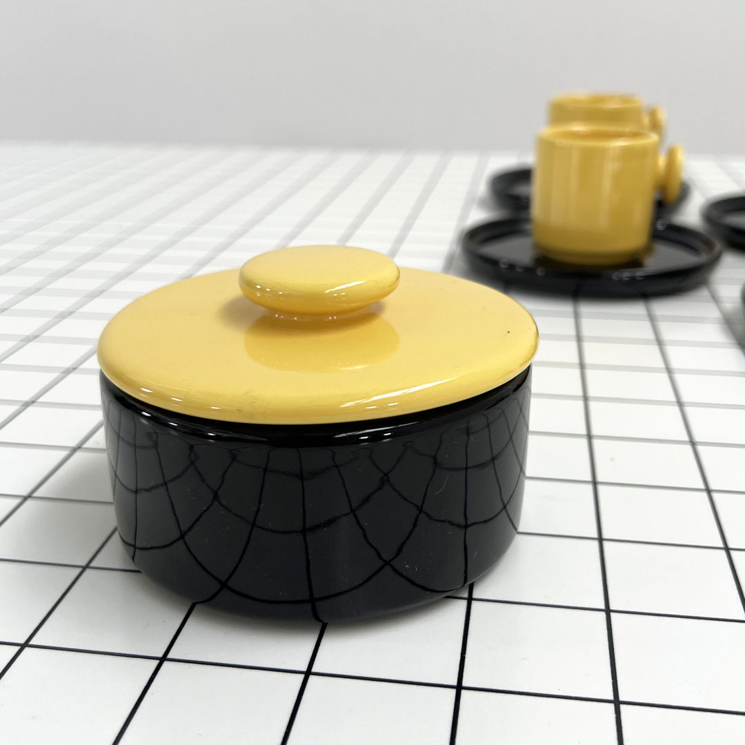 Ceramic Tea Set by Enzo Bioli for Il Picchio, 1960s