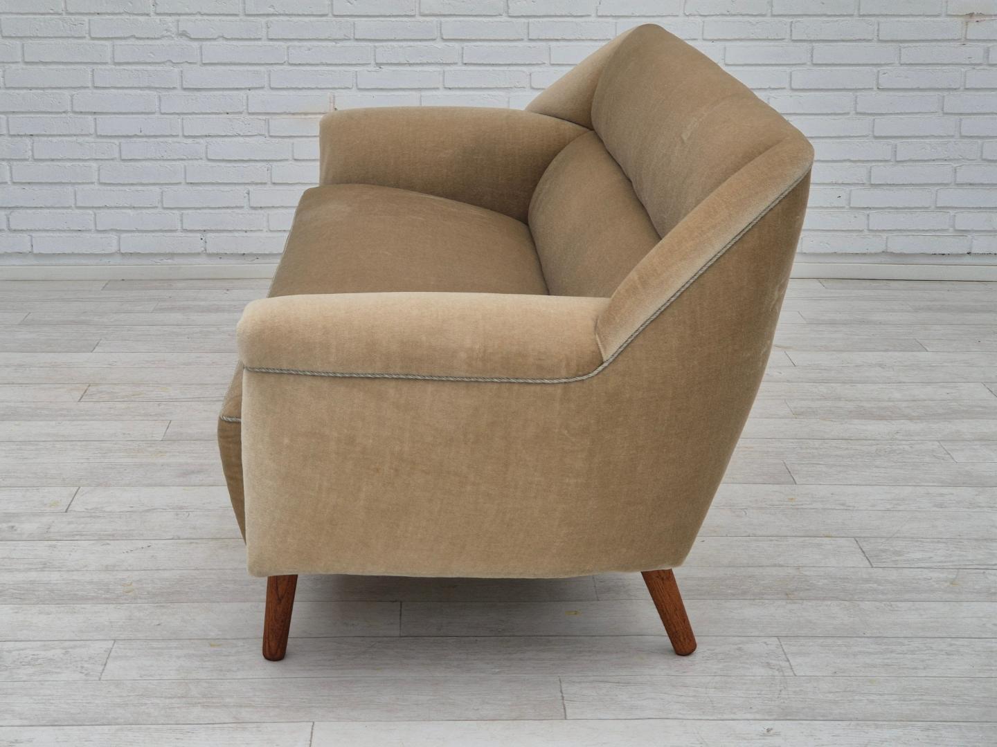 1960s, Danish design by Kurt Østervig for Rolschau Møbler, 3 seater sofa, model 57, original condition.