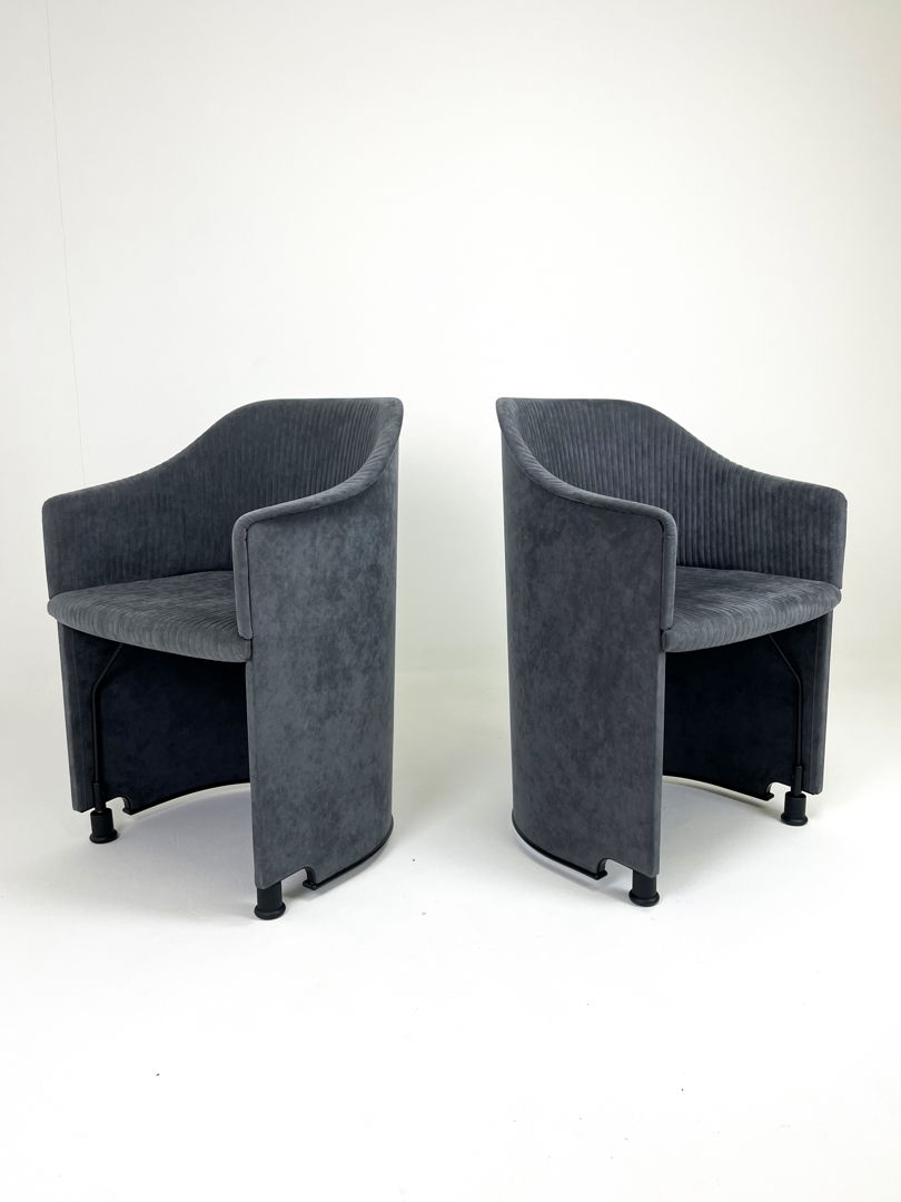 Artona Armchair by Afra and Tobia Scarpa for Maxalto, 1980s, 2 pieces