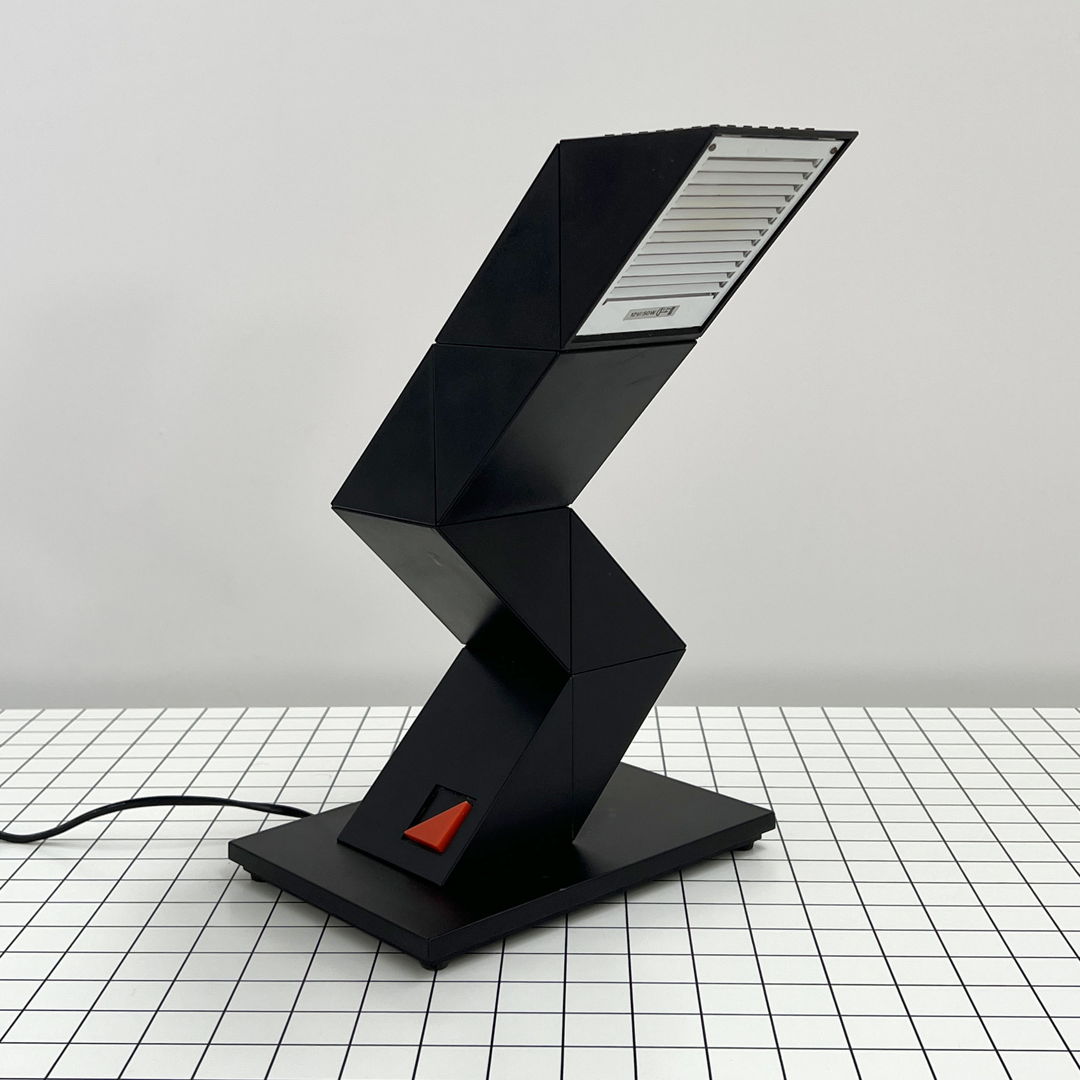 Zig Zag Desk Lamp by Chan Shui for Z-Lite, 1980s