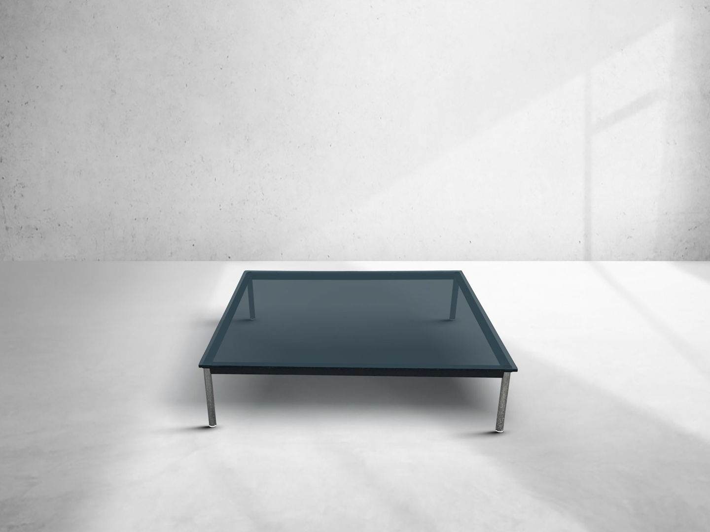 LC10 coffee table by Le Corbusier, Pierre Jeanneret and Charlotte Perriand for Cassina 1990s