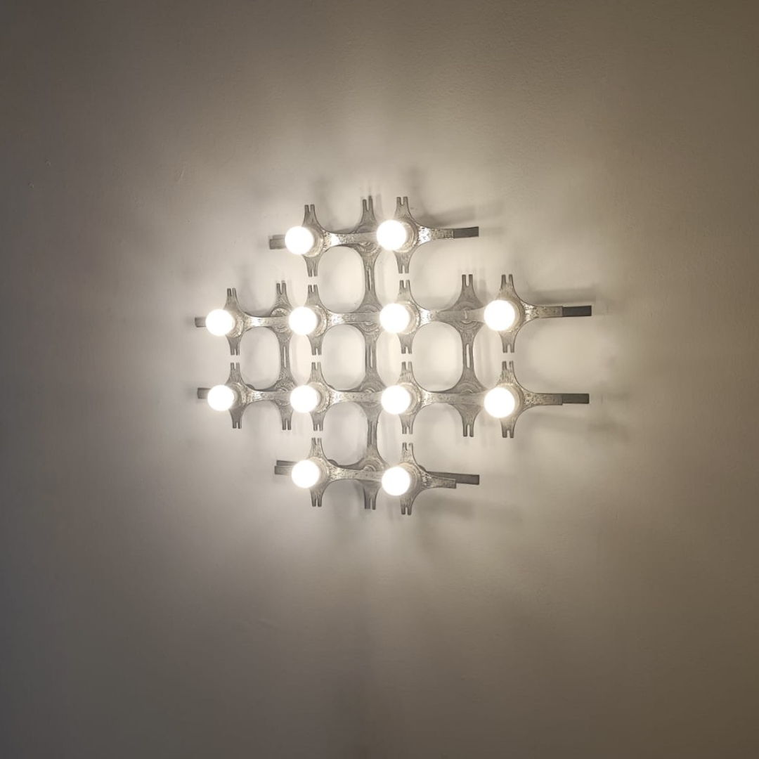 Wall lamp by Fantoni, 1960s