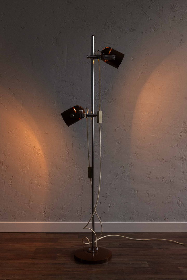 Space Age Combi Lux Floor Lamp By Stanislav Inndra For Lidokov, 70s