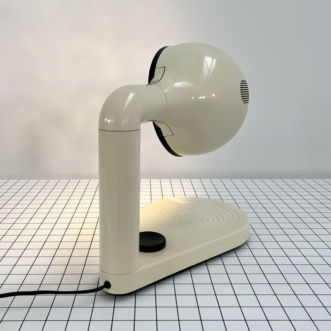 Drive Desk Lamp by Adalberto Dal Lago for Bieffeplast, 1970s