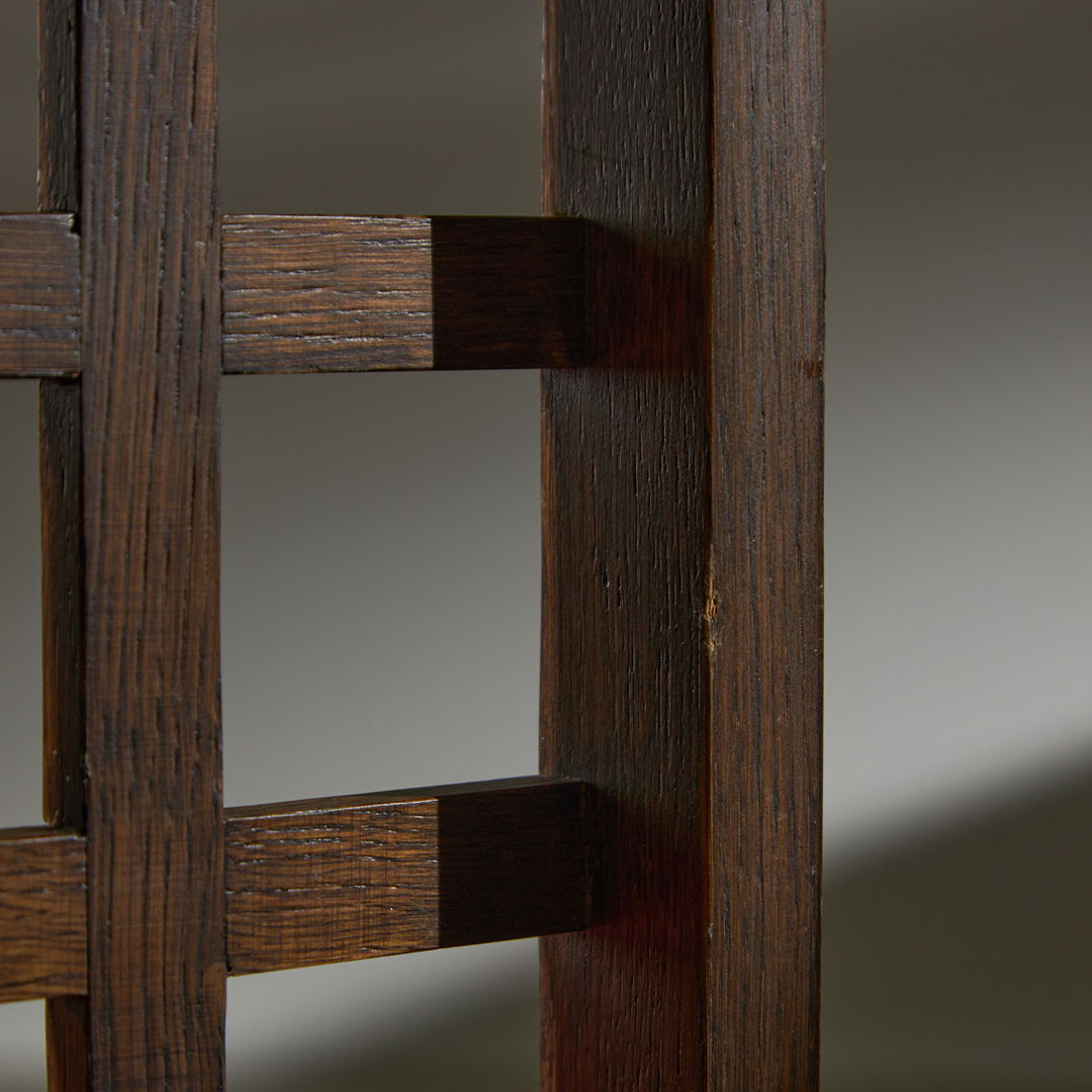 Chair Inspired by Charles Rennie Mackintosh (red)