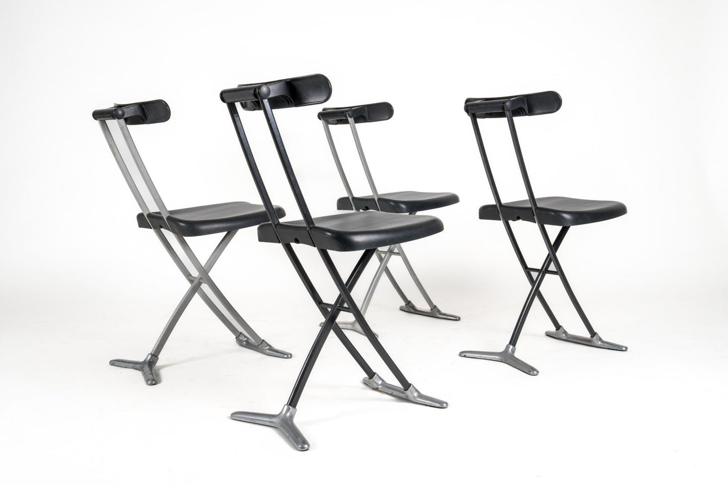 4x 'Rondine' foldable chairs by Toshiyuki Kita for Magis