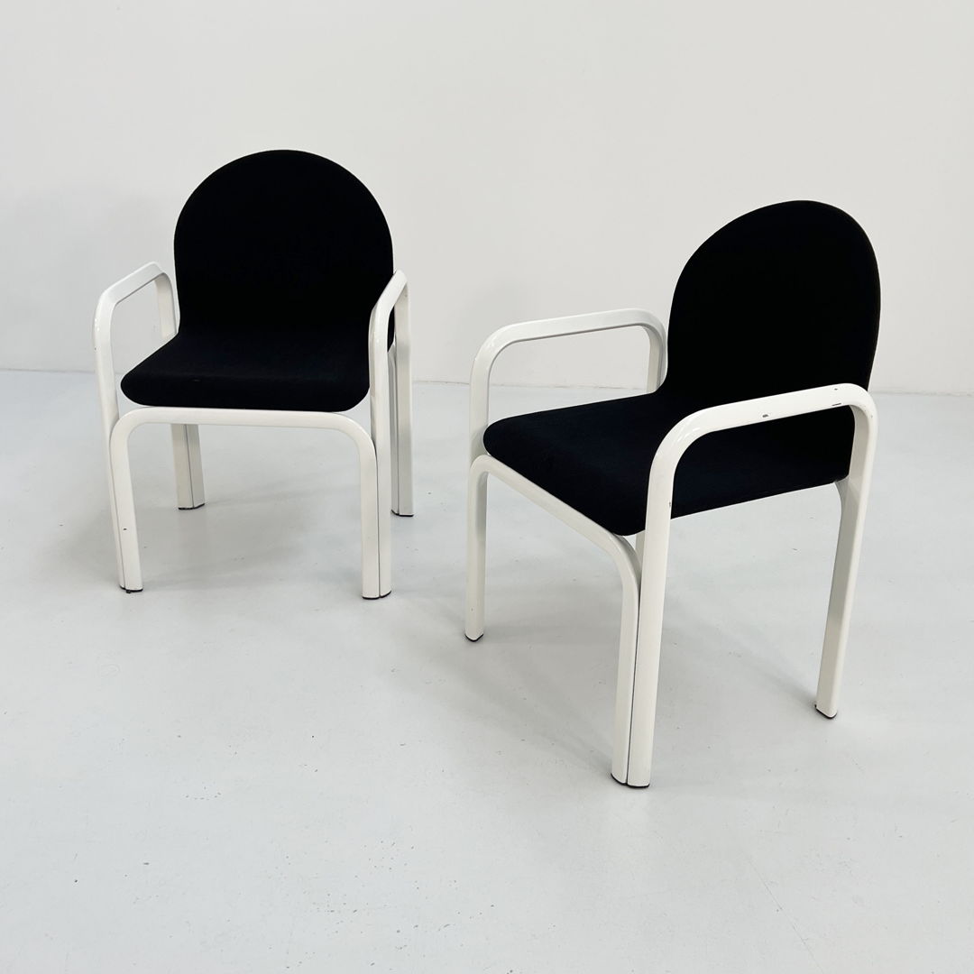 Set of 4 Orsay Dining Chairs by Gae Aulenti for Knoll International, 1970s