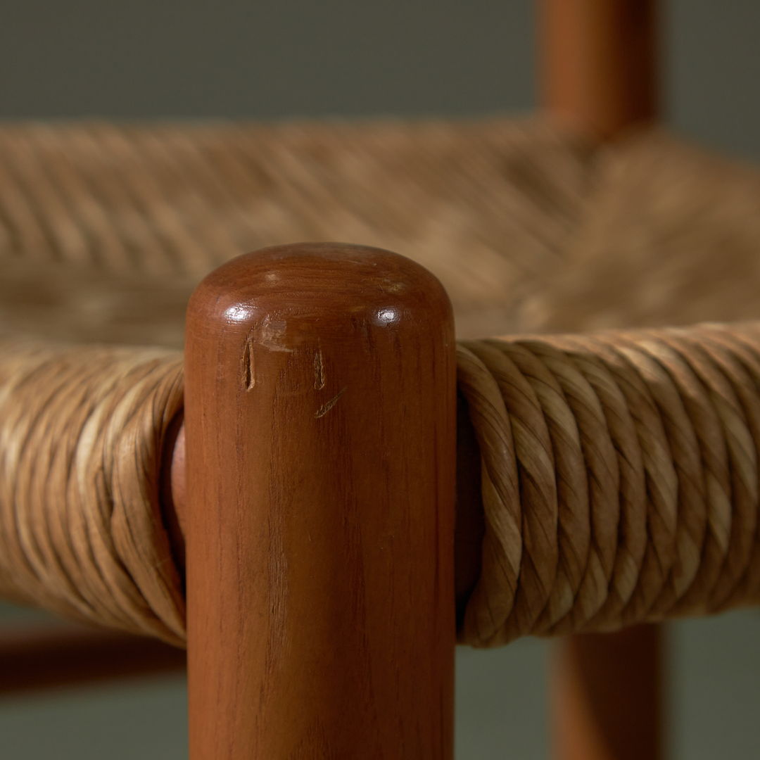 Chair Set in Style of Charlotte Perriand, 1960s