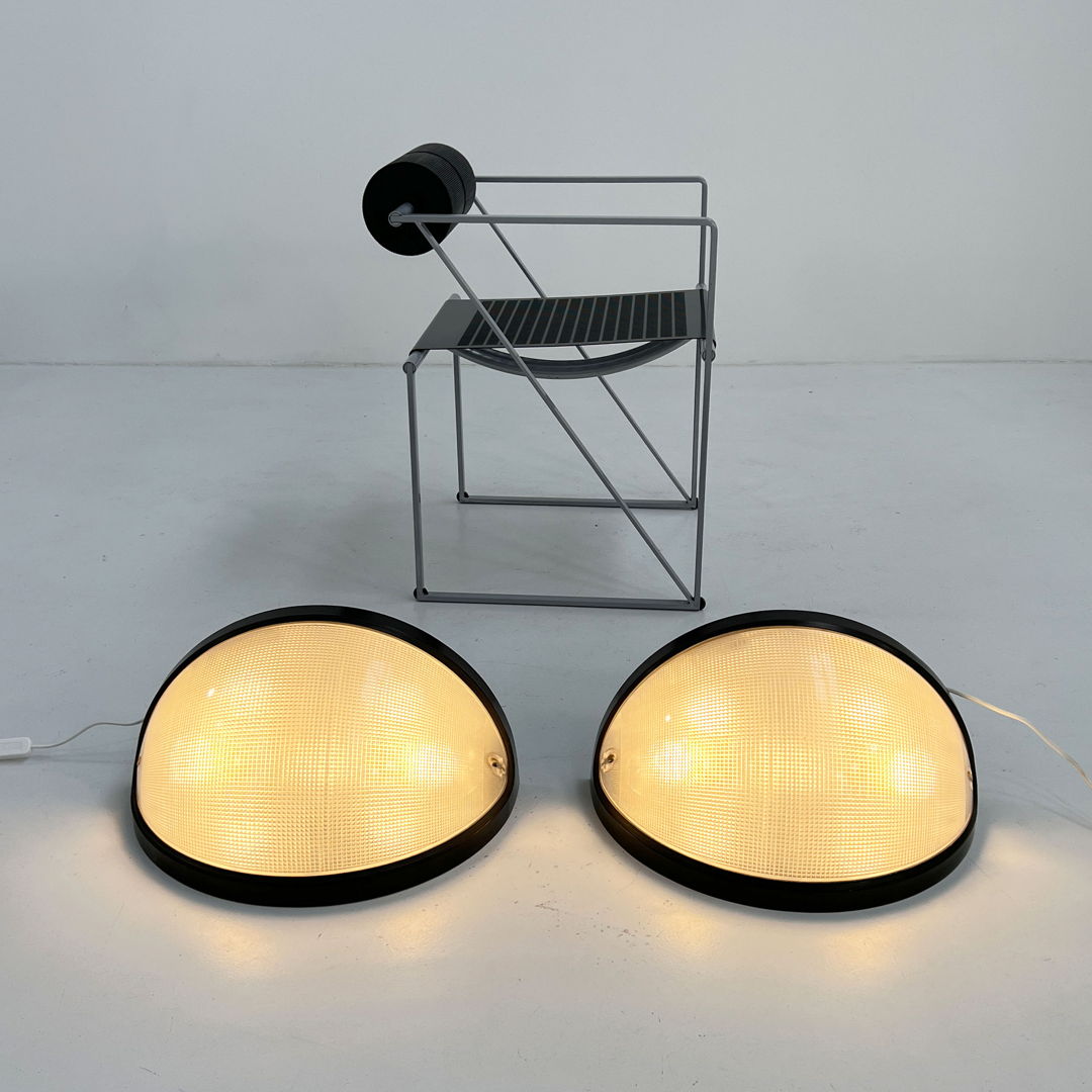 Pair of Totum Lamps by G.N. Gigante, M. Boccato & A. Zambusi for Zerbetto, 1970s