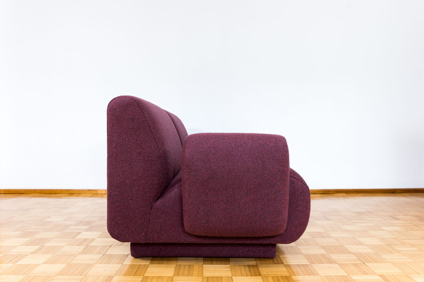 Purple Modular two-seater Sofa by Oelsa, Germany,  1970s