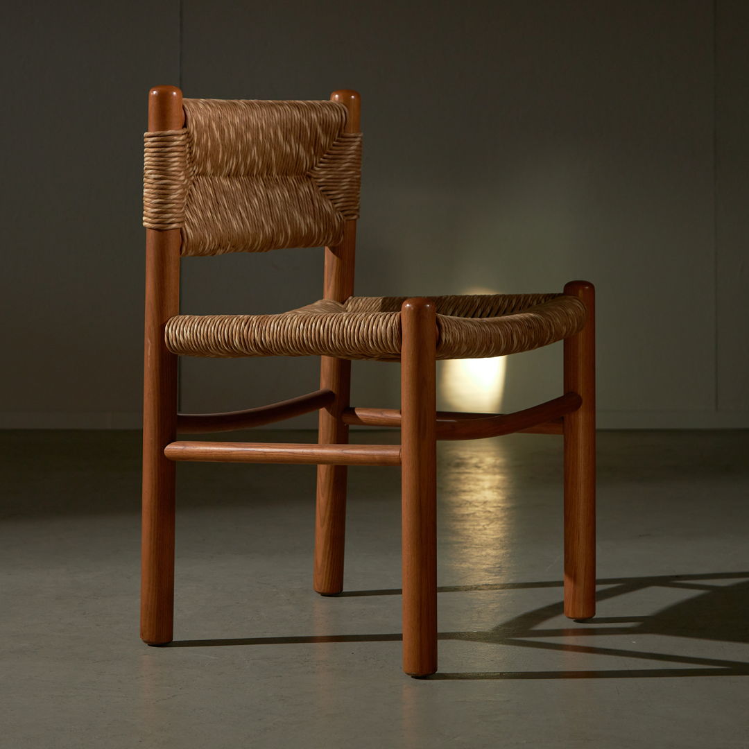 Chair Set in Style of Charlotte Perriand, 1960s