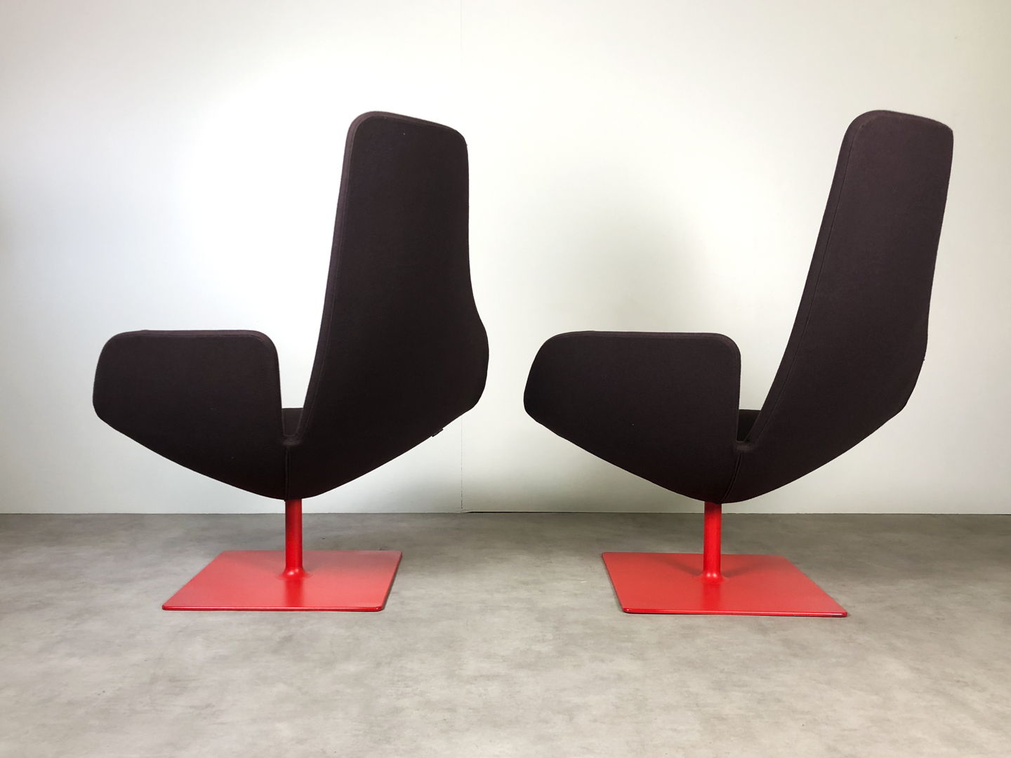 Fjord Swivel Armchairs for Moroso by Patricia Urquiola, 2002