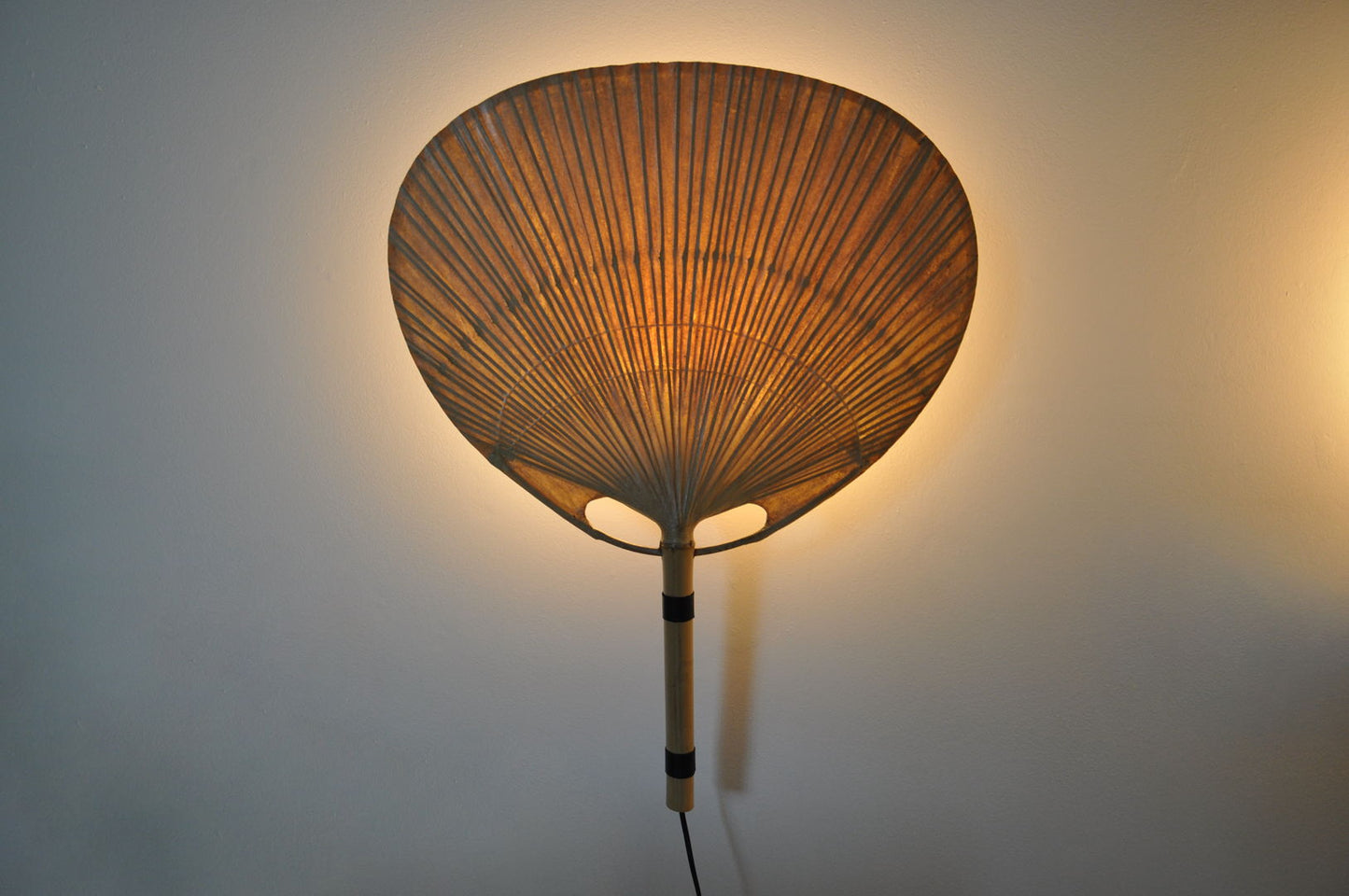 Pair of Wall Lamps "Uchiwa" by Ingo Maurer for M Design, 1970s