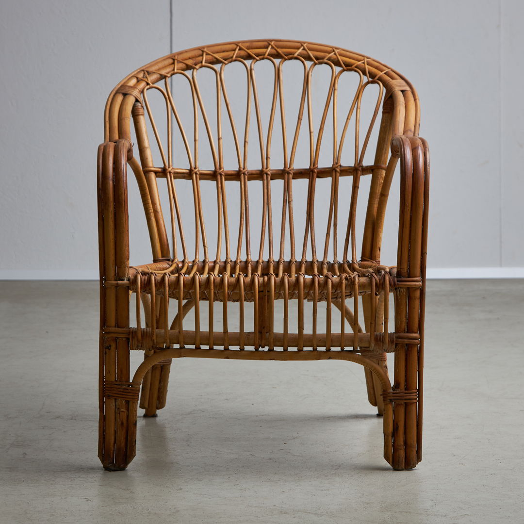 Wicker Rattan Armchair