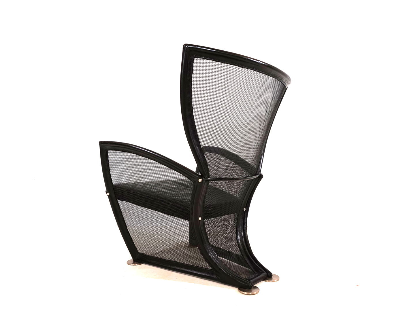 Prive leather armchair by Paolo Nava for Arflex