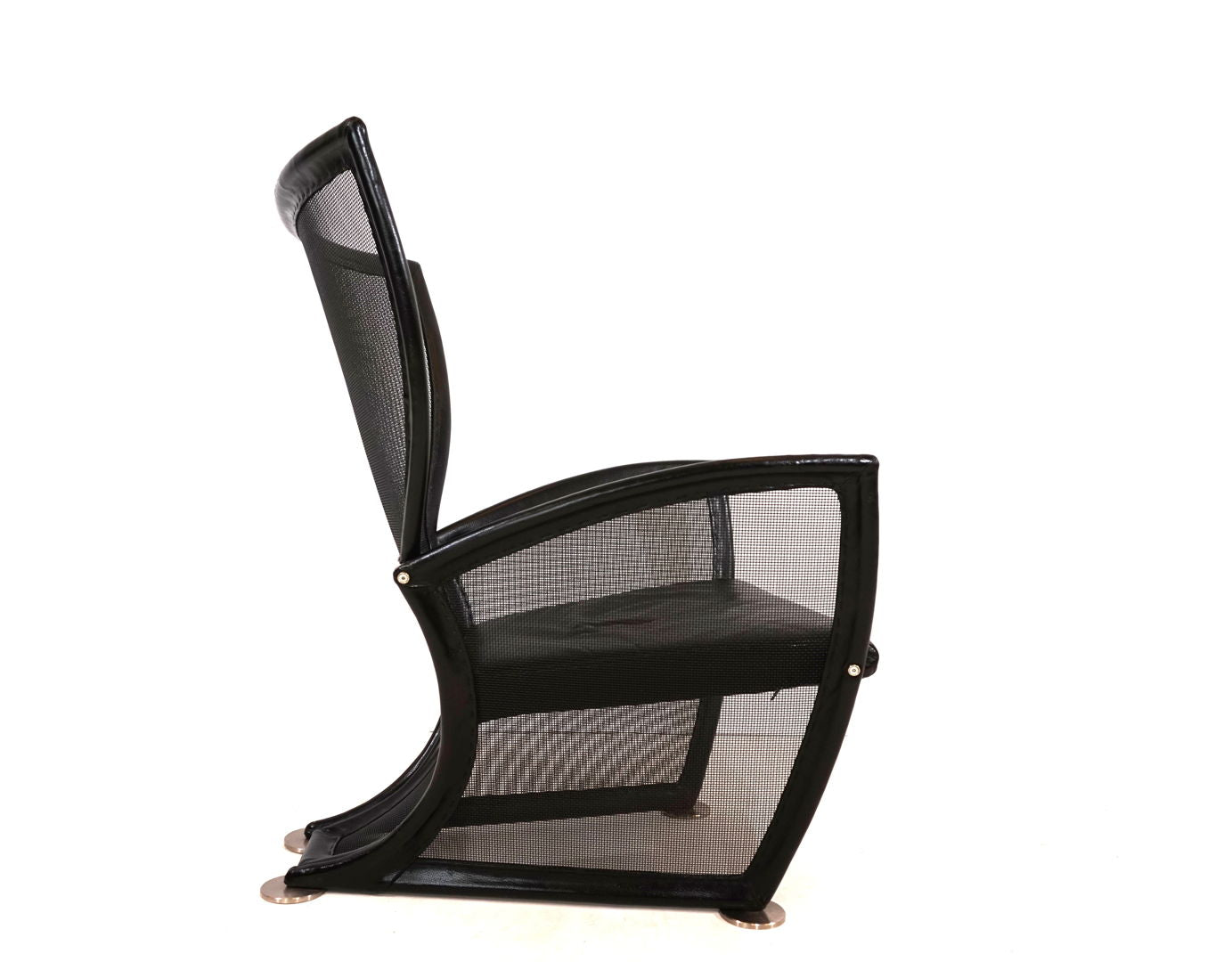 Prive leather armchair by Paolo Nava for Arflex