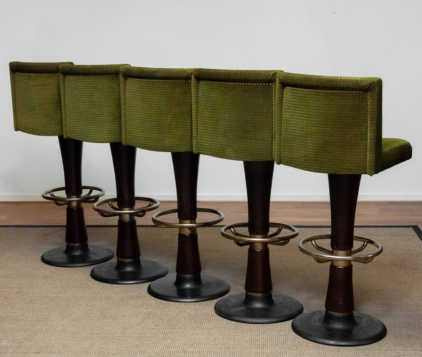 6x Vintage bar stools