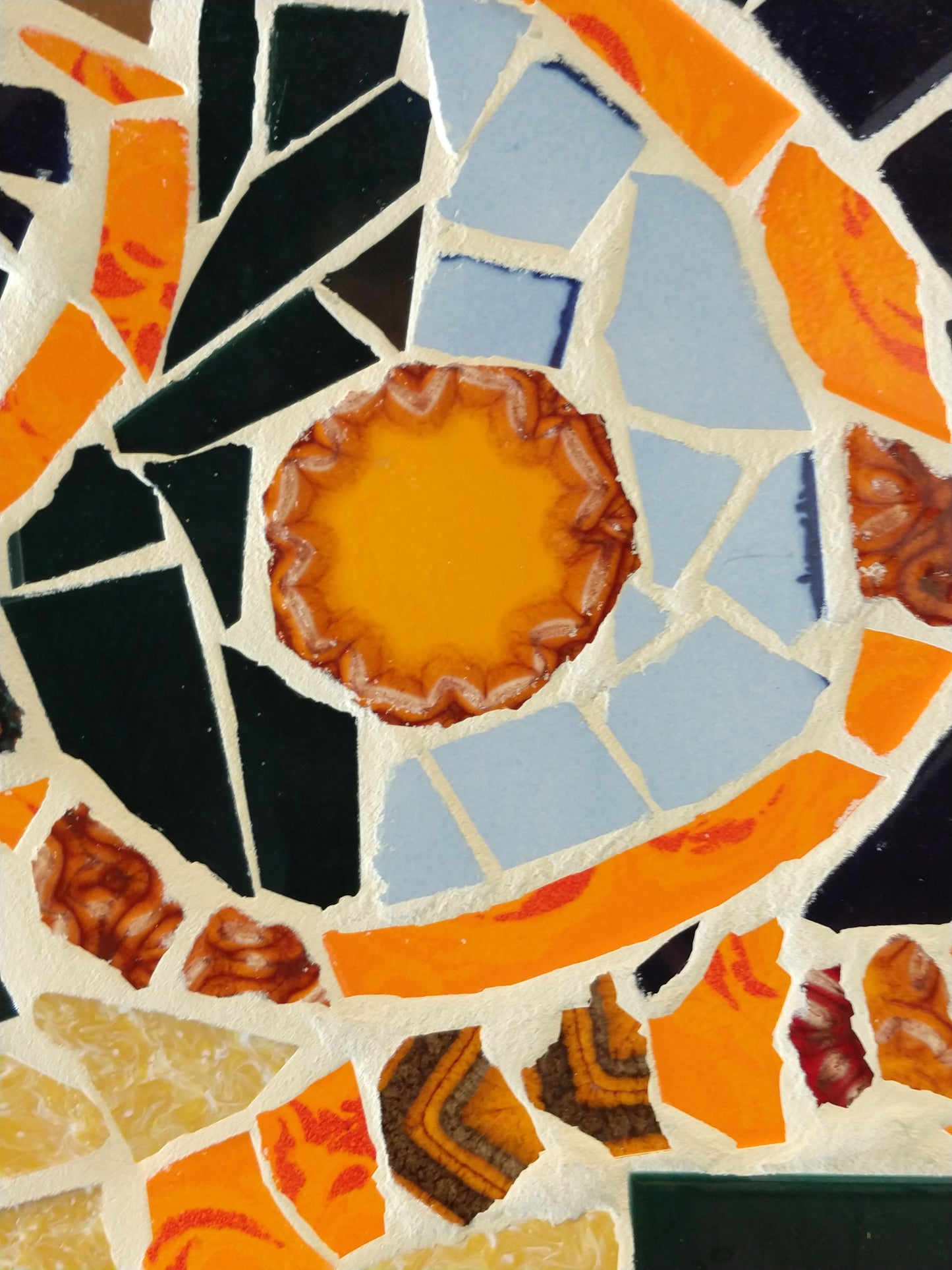 Vintage tabletop mosaic