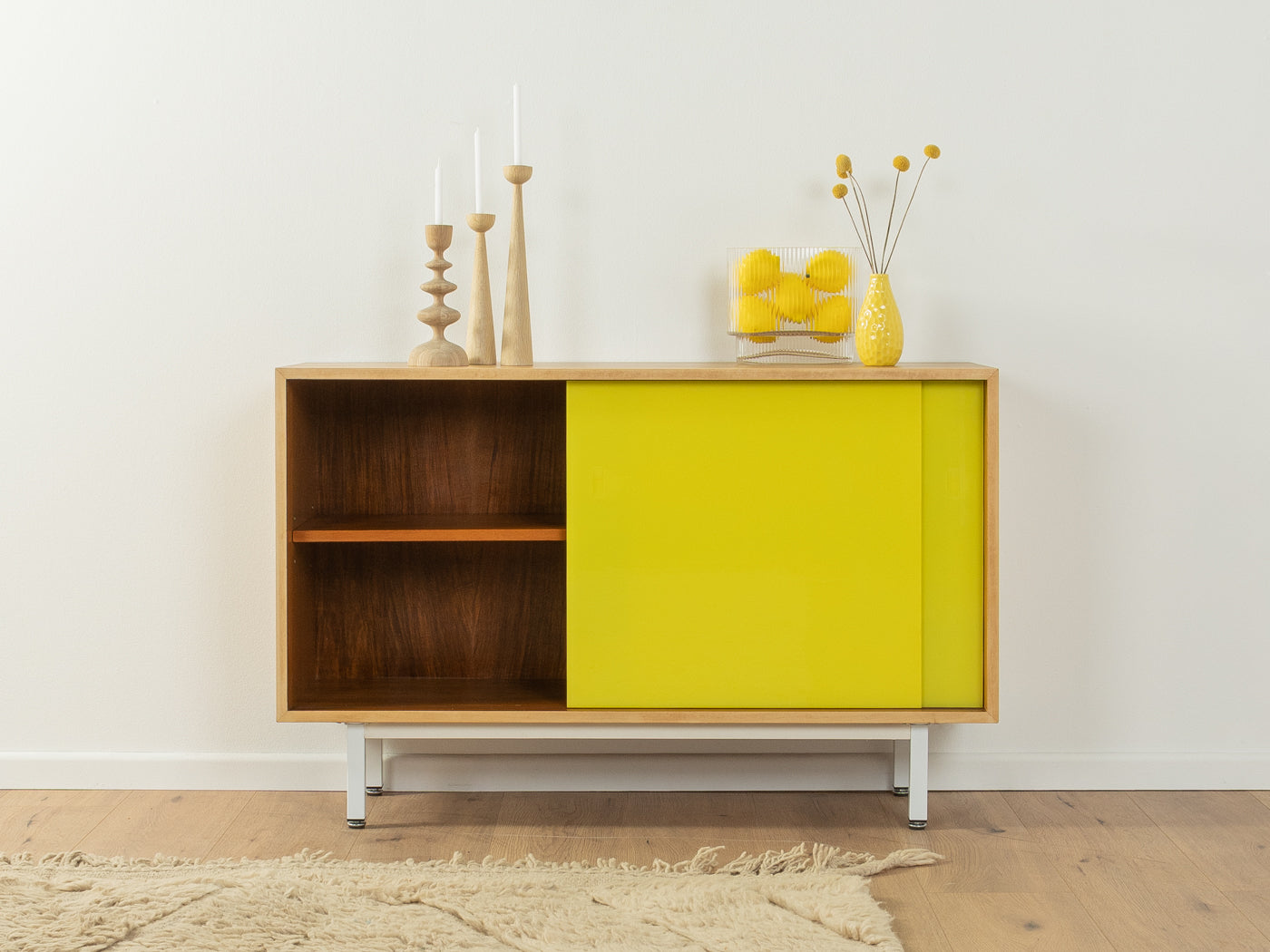 vintage dresser bleached walnut