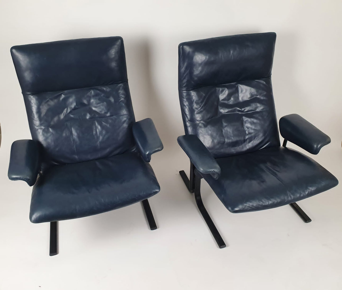 2x De Sede DS2030 armchairs, set