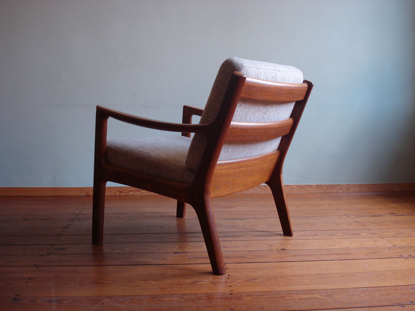 Danish vintage armchair by Ole Wanscher for Poul Jeppesen